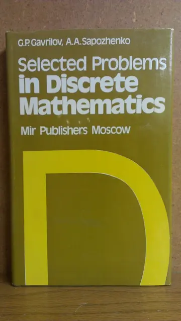Cover of Selected Problems in Discrete Mathematics