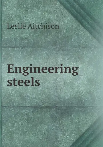 Cover of Engineering steels