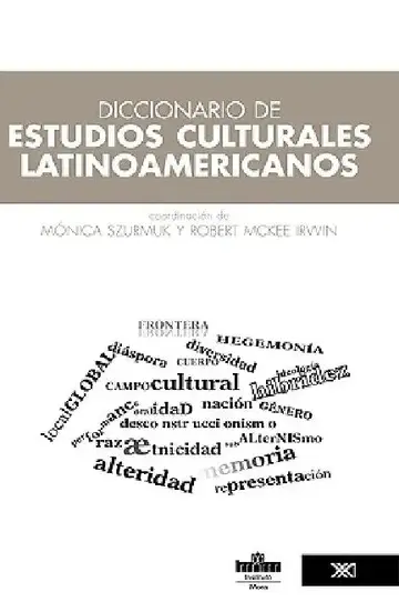 Cover of Diccionario de estudios culturales latinoamericanos