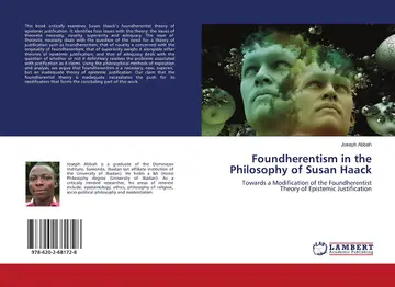 Cover of Foundherentism in the Philosophy of Susan Haack