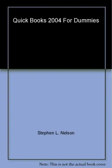 Cover of QuickBooks 2004 for Dummies