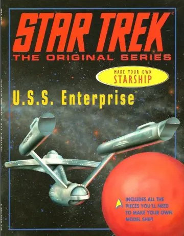 Cover of Star Trek the Original Series Make Your Own STARSHIP U.S.S. Enterprise