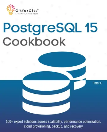 Cover of PostgreSQL 15 Cookbook
