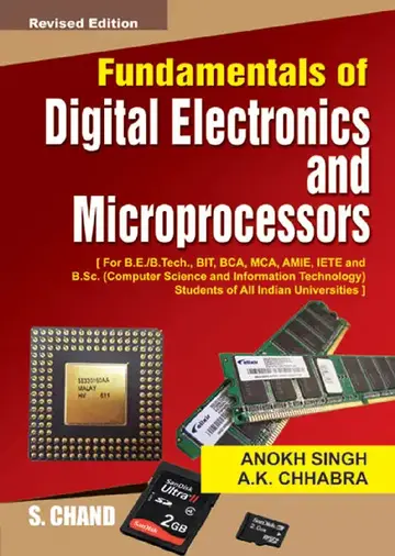 Cover of Fundamental of Digital Electronics and Microprocessors