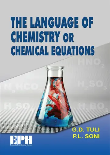Cover of The Language of Chemistry or Chemical Eq