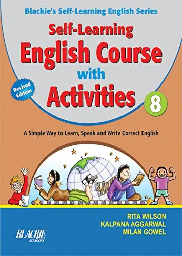 Cover of Self Learning English Course with Activities Book-8