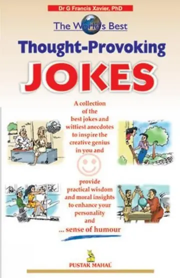 Cover of The World Best Throught - Provoking Jokes