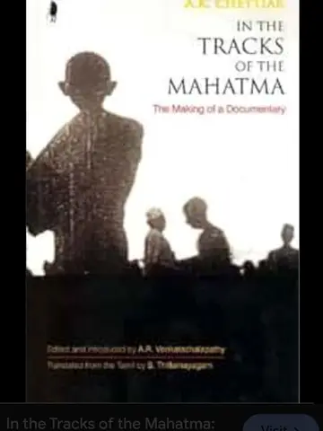 Cover of In the Tracks of the Mahatma