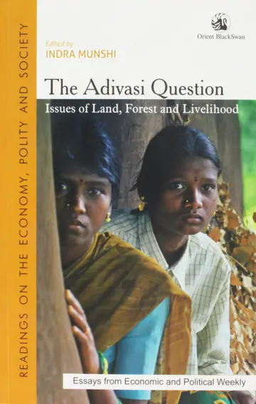 Cover of Adivasi Question, the