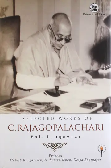 Cover of Selected Works of C Rajagopalachari - Vol 1