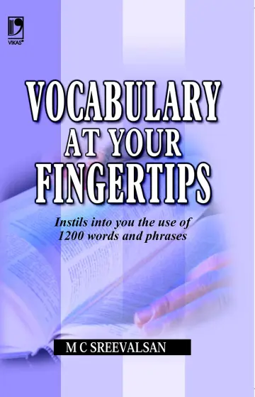 Cover of Vocabulary at Your Fingertips
