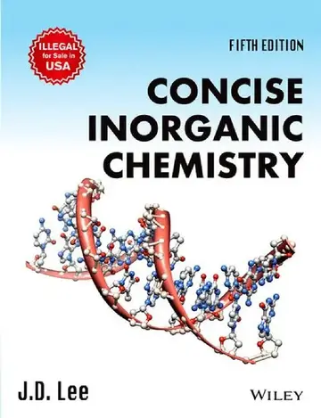 Cover of Concise Inorganic Chemistry