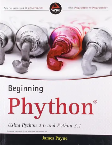 Cover of Beginning Python