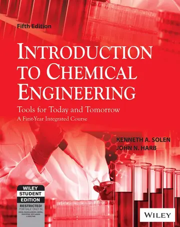 Cover of Introduction to Chemical Engineering