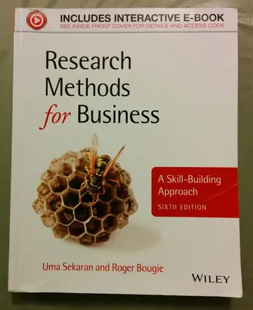 Cover of Research Methods for Business