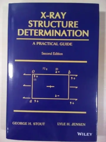 Cover of X Ray Structure Determination