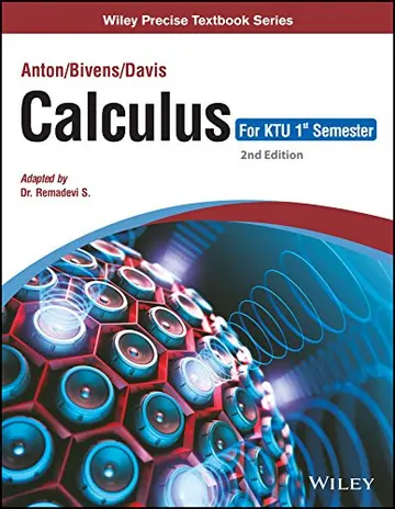 Cover of Anton/Bivens/Davis Calculus for KTU 1st Semester, 2ed