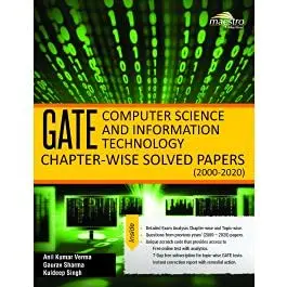 Cover of Wiley's GATE Computer Science and Information Technology Chapter-wise Solved Papers