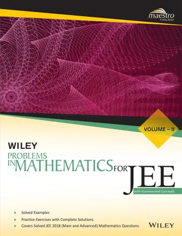 Cover of Wiley's Problems in Mathematics for JEE, Vol II
