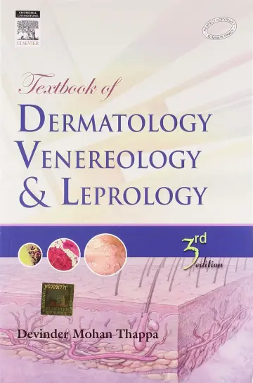 Cover of Textbook of Dermatology, Venerology and Leprology