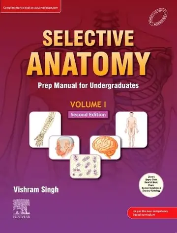 Cover of Selective Anatomy Prep Manual for Undergraduates