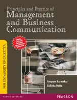 Cover of Principles and Practice of Management an