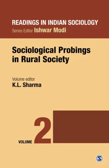 Cover of Readings in Indian Sociology