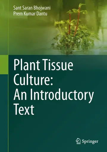 Cover of Plant Tissue Culture
