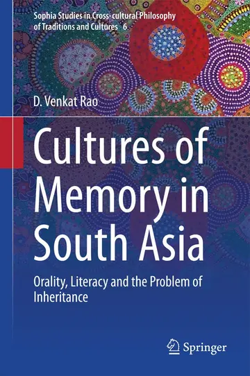 Cover of Cultures of Memory in South Asia