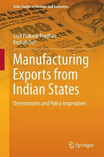 Cover of Manufacturing Exports from Indian States