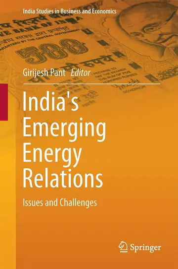 Cover of India's Emerging Energy Relations