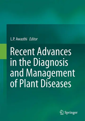 Cover of Recent Advances in the Diagnosis and Management of Plant Diseases