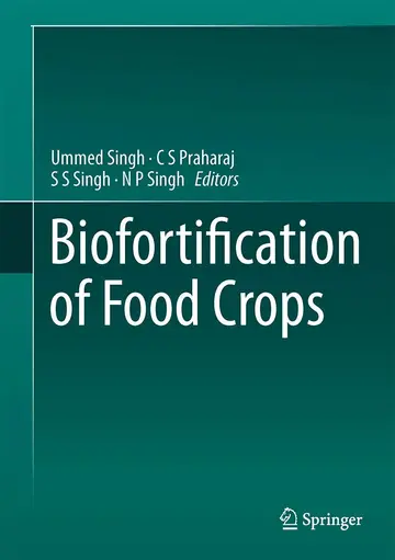 Cover of Biofortification of Food Crops