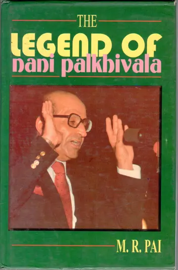 Cover of The Legend of Nani Palkhivala