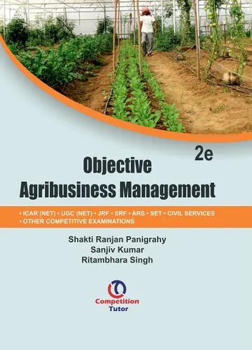 Cover of Objective Agribusiness Management for Jrf Srf Ars Net Slet Civil Service and Other Competitive Exam