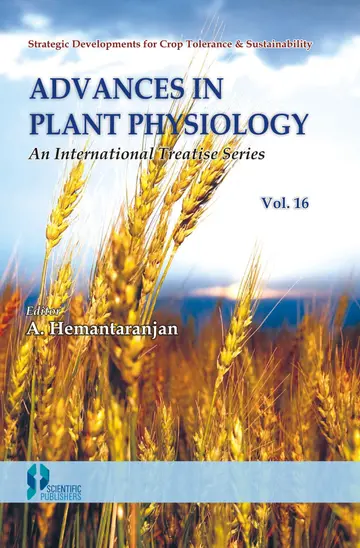 Cover of Advances in Plant Physiology an International Treatise Series Vol.16