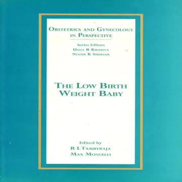 Cover of Low Birth Weight Baby, the