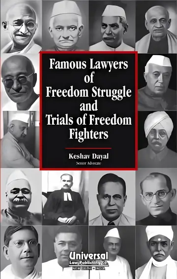 Cover of Famous Lawyers of Freedom Struggle and Trials of Freedom Fighters