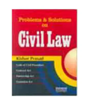Cover of Problems and Solutions on Civil Law