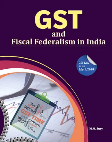 Cover of Gst and Fiscal Federalism in India