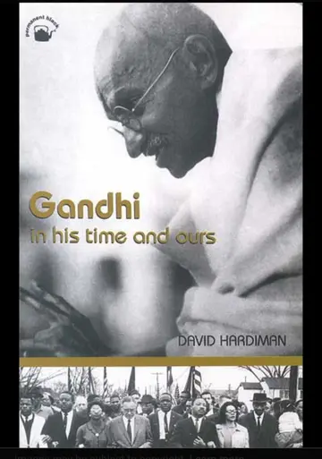 Cover of Gandhi in His Time and Ours