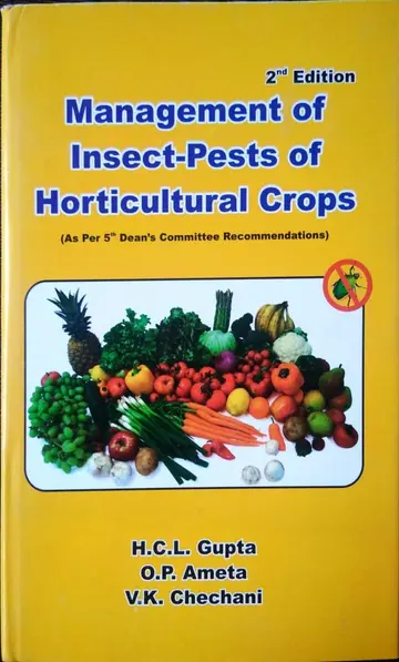 Cover of Management of Insect-Pests of Horticulture Crops (As per 5th Dean's Committee Recommendations) 2nd Edition