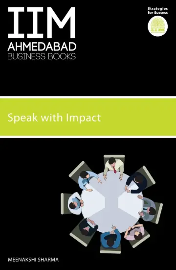 Cover of IIMA-Speak with Impact
