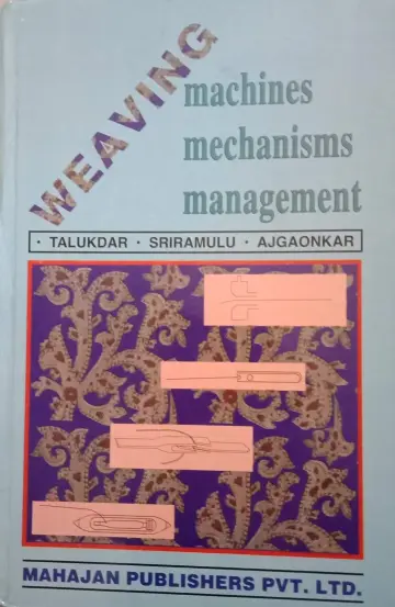 Cover of Weaving Machines,mechanisms,management