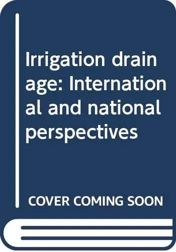 Cover of Irrigation drainage