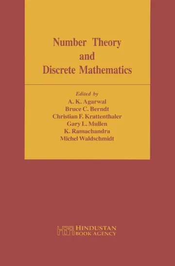 Cover of Number Theory and Discrete Mathematics