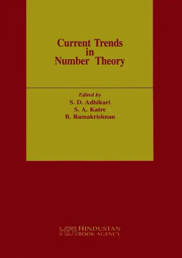 Cover of Current Trends in Number Theory
