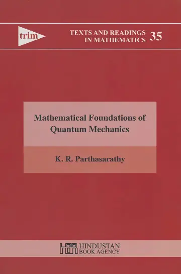 Cover of Mathematical Foundations of Quantum Mechanics