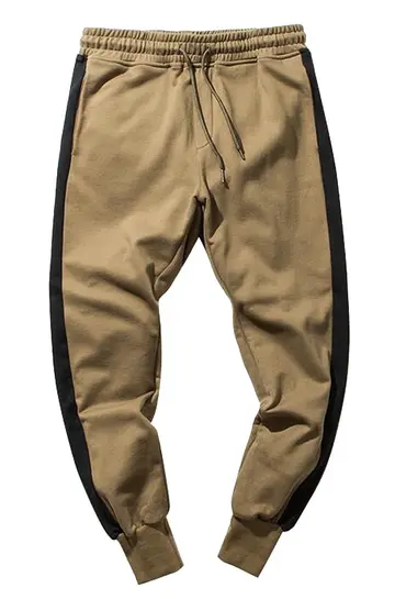 Cover of Oberora-Men Casual Striped Drawstring Slim Fit Sweatpants Sport Jogger Pants, 6, XXL