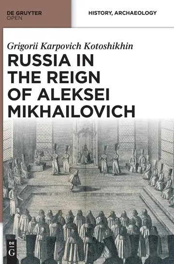 Cover of Russia in the Reign of Aleksei Mikhailovich